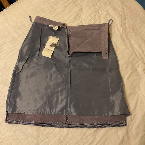 BRAND NEW WOMENS S.M.H 80’s HIGH WAISTED KINDS PENCILED GRAY SKIRT. SIZE-10 - Picture 12 of 15